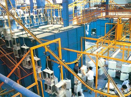 金屬液體噴油涂裝生產(chǎn)線